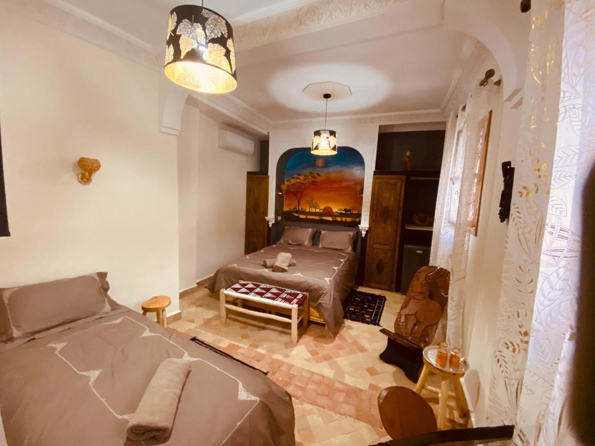 Riad & Spa Sous Le Soleil Chez Jerome Et Pamela Suite Africaine Marrakesh Exteriör bild